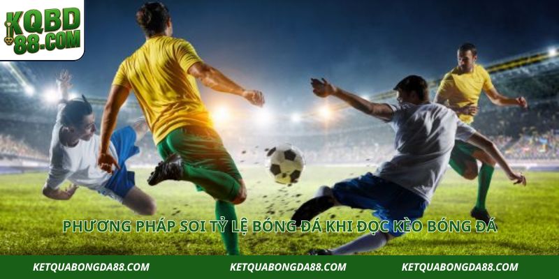 Phương pháp soi tỷ lệ bóng đá khi đọc kèo bóng đá
